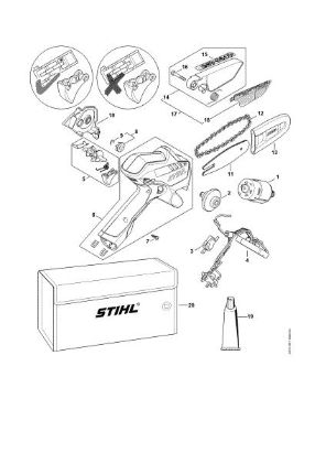 Imagen de Piezas de recambio de la Námero de máquina  929771306 GTA 26